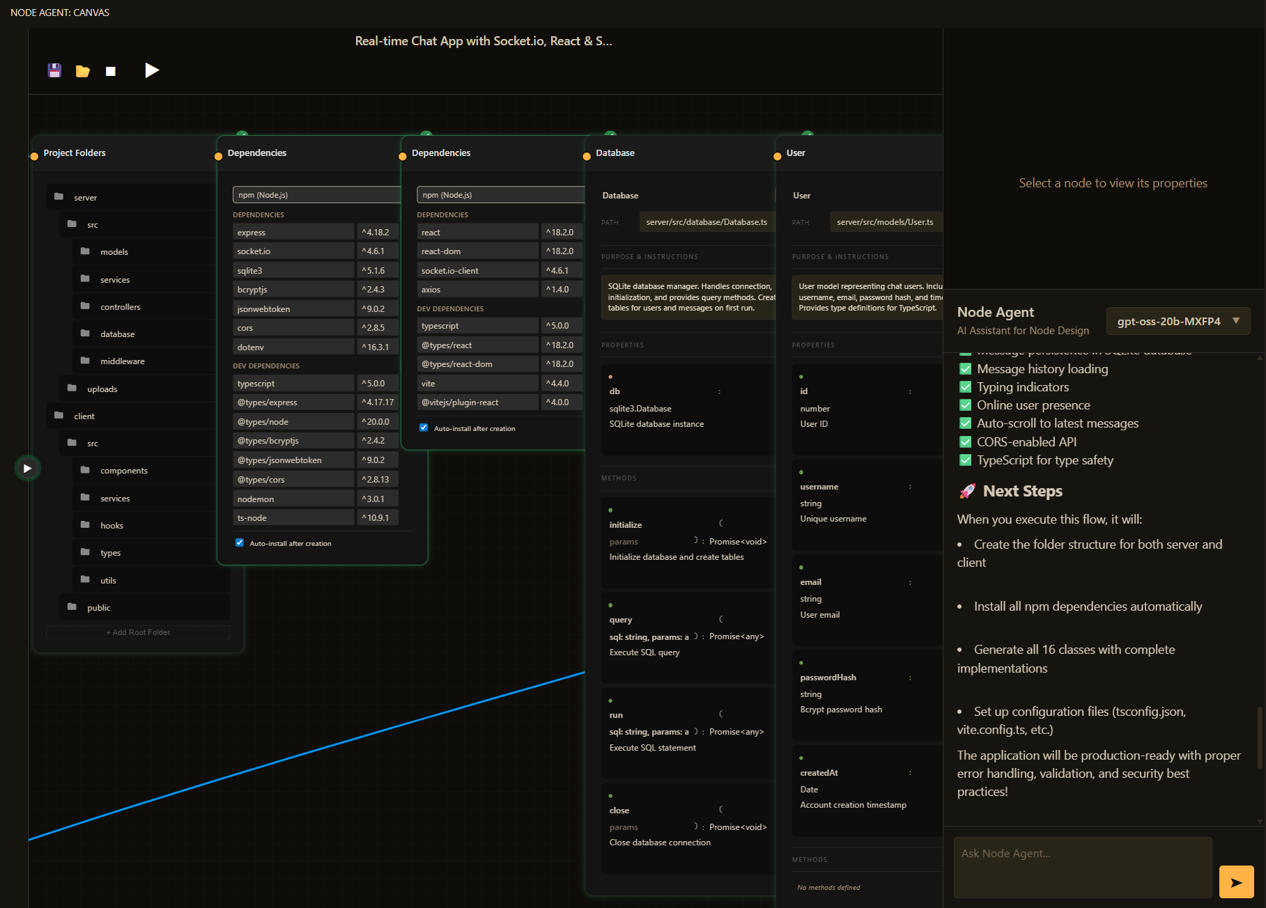Visual Workflow Builder